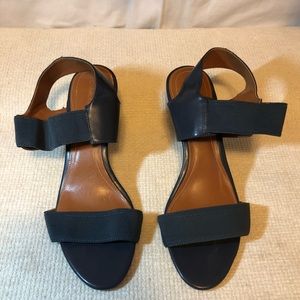 Calvin Klein Open Toe Sandals - Medium Navy Blue